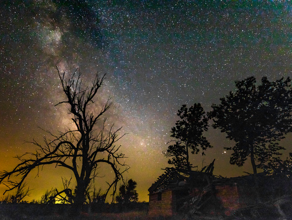 Milky Way over Kansas